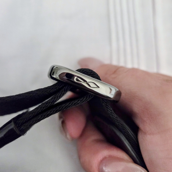 Christian Louboutin Black Croc-Embossed Women's Bag - Picture 11 of 16